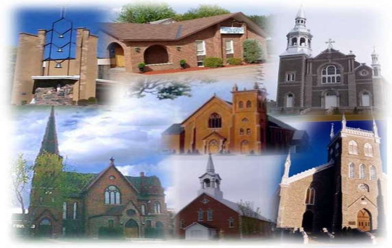 Churches collage