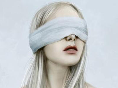 Blind girl